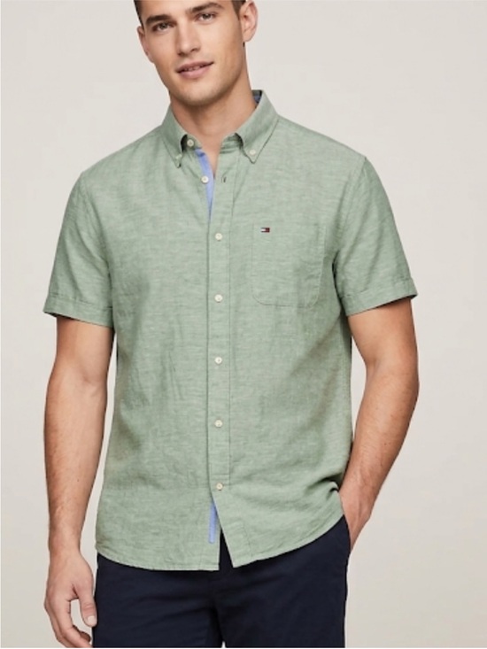 Tommy Hilfiger Other - Green like new regular fit‎ button down Tommy Hilfiger size XXL